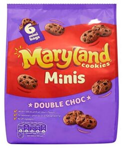 2x Maryland Mini Doppel Choc Cookies Multipack 6 X 25 G
