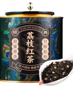 Exquisite Mischung Aus Lychee Und Lapsang Souchong Schwarztee - 250g Reichhaltiger Und Weicher Lychee Schwarztee