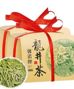 Grade 1 Longjing Grüner Tee, Pre-ming Loser Blatt-Tee 250g / 8,81oz, Genießen Sie natürlichen Geschmack