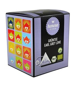 Bio Grüntee "Earl Grey Love" Box - 15 Tee-Pyramiden