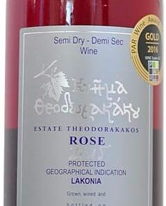 Estate Theodorakakos - Rosé Demi-Sec Wein P.G.I. - Glas Flasche, 750ml