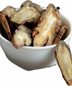 Sanqi Kräutertee Getrocknete Panax Notoginseng Scheiben Chinesische Yunnan Kräutermedizin (40 Köpfe 250g)