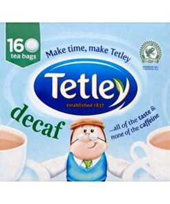 Tetley Entkoffeinierten Teebeuteln 160 Pro Packung - Packung mit 2