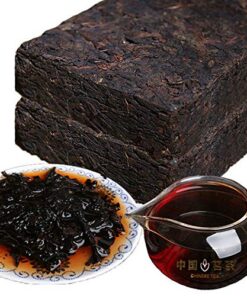 200g (0.44LB) Reifer Pu'er Chinese Puer Tee-Ziegelstein Tee Alter Baum Pu-erh Pu'er Tee Schwarzer Tee Chinesischer Tee Pu er Tee Reifer Tee Puerh Tee Pu-erh Tee Pu Erh Tee gekochter Tee Roter Tee