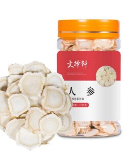 100g Changbai Berg-Renseng Scheiben Dosen Seng Tee Original Chinesische Kräutertee Frei Von Zusatzstoffen Grünes Naturprodukt Blüten Und Früchtetee Aufgussgetränk