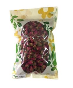 125g Erstklassige getrocknete rote Rosenknospen, 100% natürlich (4 Unzen Beutel) Gesundheitspflege