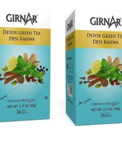 Girnar Grüner Tee, Desi Kahwa, 36 Teebeutel (36 Teebeutel, 2 Stück)