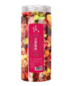 180 g natürlicher handgemachter Früchtetee-Blumen-Kräutertee-gesundes Getränk-Geschenk-Tee aus der Dose