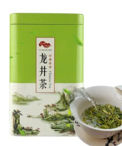 Schachtel Tee Drachenbrunnen Long Jing Grüner Tee Xihu LongJing Grüner Tee 75g (75g)