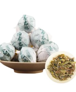 HQZMCTE Hochwertiger, Aromareicher Roher Pu-erh-Tee, Klebriger Duft Grüner Tee, Einzeln Verpackt (250g)