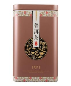 HELLOYOUNG 100g Schwarzer PuErh-Tee Aus China Reifer Puer Tee Yunnan-Tea Grünes Getränk Aus Der Dose, Gerösteter Pu'er Tea Gekochter Roter Schwarzer Te Getränk Mit Chinesischem Aroma