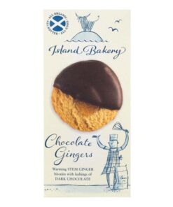 Island Bakery Chocolate Gingers, Kekse, Cookie 133g (12er Pack)
