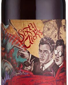 Sixty Clicks Shiraz Mataro, Victoria (Case of 6x75cl), Australien/Victoria, Rotwein (GRAPE SHIRAZ 70%, MATARO 30%)