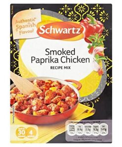 Schwartz Geräucherter Paprika 28G