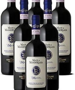 Morellino di Scansano D.O.C.G. I Massi di Mandorlaia 1 X 75 cl. (6 flaschen 75 cl.)