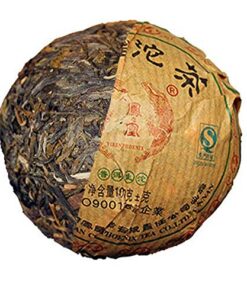 100g Yunnan PuErh Tee Pu-Erh Tee Sheng Puerh Teekuchen Grüner Tee Chinesischer Tea Milder Süßer Rohtee Grüner Aufguss Duft Der Zeit Gekochter Tea