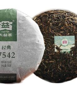 Puerh-Grüntee-Kuchen Dayi Rohes Puer 7542 China Menghai Puer 150g