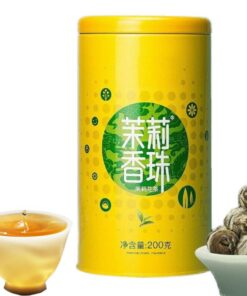 Jasmin Drachenperlen Teekugeln Grüner Tee Jasmin Perlentee 200g