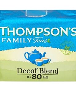 Punjana Entkoffeinierten Teebeuteln 80 Pro Packung - Packung mit 2