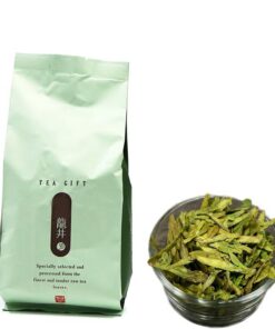 2021 Lung Ching Tee Xihu Long Jing Longjing Chinesischer Grüntee Drachenbrunnen 100g/Beutel (100g*2 Säcke)