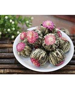 2/5x Jasmin Blooming Flower Tee Bio Health Floral Getrocknete Knospe Naturtee (5pcs)