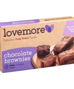 Lovemore Chocolate Brownies 180g - 6er Pack