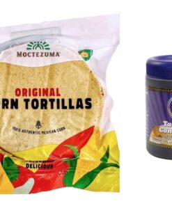 Echte mexikanische Tortillas mit Nixtamal 500g Vegan, Gentechnikfrei, Glutenfrei und Tamarindenpaste 100% natürlich 200g