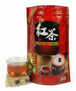 HELLOYOUNG 250g Chinesischer Handgemachter Lapsang Souchong Schwarzer Tee Reichhaltig Vollmundig, Mild Und Süß Zhengshanxiaozhong Schwarzer Tee Leuchtend Rote Suppe Reifes Chinesisches Getränk