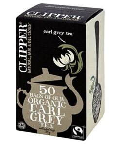 Scherer Bio Earl Grey Teebeutel 50 Pro Packung - Packung mit 2