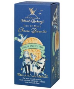 Island Bakery Isle of Mull Zwiebel & Thymian Käsekekse, 100 g
