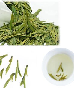 100 g chinesischer Bio-Frühlings-Grüntee Longjing Dragon Well Raw Tea Scented Tea Green Food