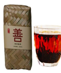 500g/Korb Dunkler Tee Alter Baum YaAn Tee Handmade Chinesisches Ziegel-Geschenk