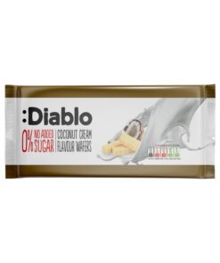 Diablo Waffeln mit Kokoscreme-Geschmack, 0 % ohne Zuckerzusatz, 150 g