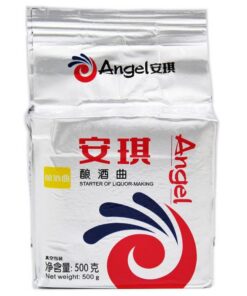 HELLOYOUNG 500g Brauhefe Klinker Rohmaterial Pulverisiertes Koji Weißweinbrauen Mit Aktiver Saccharose-Trockenhefe Für Die Alkoholische Gärung