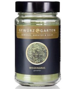 Gewürzgarten Weizengras, gemahlen, 60g.