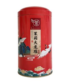 HELLOYOUNG 250g Klassischer Jasmin-Perlen-Grüntee Traditioneller Chinesischer Handgebratener Grüntee Ohne Zusatzstoffe Grüne Lebensmittel Erfrischender Duftender Aufguss Frischer Loser Asien-Tee