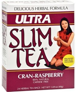 Hobe Laboratories Ultra Slim Tea Cran Rasp 24 Bag