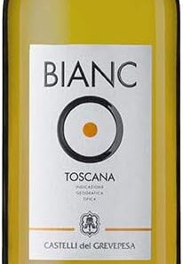 Italienischer Weißwein Vino Bianco di Toscana IGT Bianc O Castelli del Grevepesa Castelgreve (1 flasche 75 cl.)