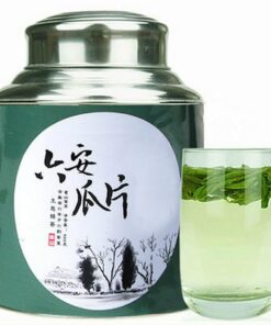HELLOYOUNG 500g Chinesischer Frühlings-Grüntee Lose Blätter Traditionell Handgeröstet Lu an Gua Pian Grüntee Erfrischend Duftend Und Aromatisch