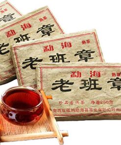 250g (0.55LB) Puer Tee Pu'er Ziegel Pu er Tee Pu-erh Komprimierter Puerh Pu'er Tee Schwarzer Tee Chinesischer Tee Reifer Tee Puerh Tee Pu-erh Tee Pu erh Tee gekochter Tee Roter Tee