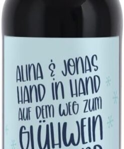 Herz & Heim® Landlust Dornfelder Glühwein 0,75l Hand in Hand zum Glühweinstand