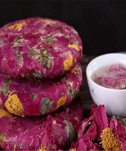 200g hochwertige Kunstblüte Blumentee Pfingstrosentee Pu'er Nektarfrucht duftender Tee Blumentee Pflanzentee Kräutertee Grüntee Roher Tee Grüner Tee Blumentee Gesundheitstee Chinesischer Tee