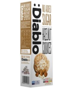 Diablo Sugar Free Cookies Geschmack Hazelnut Cookies