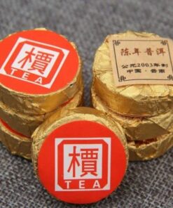 Chinesischer Puer Yunnan 'Jia' Wort Mini Tuocha Hergestellt von 2003 Old Puer Shu Puerh Tee (500g)