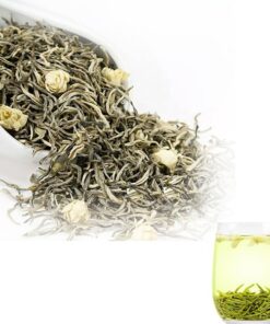 Natürlicher Premium-Jasmin-Grüntee R omantisch fallend Schnee-Jasmintee (100g)