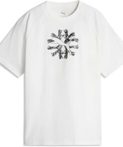 Puma Mädchen CLS AOP Animal Relaxed Tee G Tees (1er Pack)