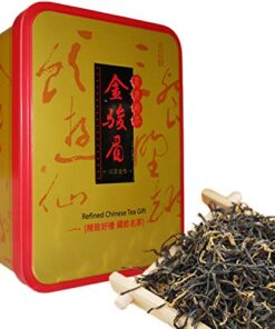 HELLOYOUNG Jin Jun Mei Schwarzer Tee, China - Organischer Tee, Kim Chun Mei Roter Tee, Geschenk-Paket zu lösen