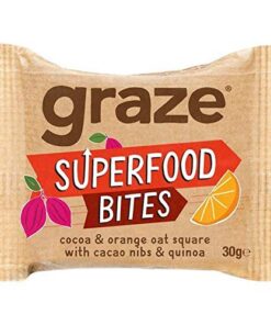 4x Grasen Kakao & Orange Flapjack Mit Quinoa & Super Kakaospitzen 30G