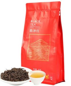 HELLOYOUNG 168g Yunnan Teng Chong Schwarztee Hochgebirgs-Tengchong-Dianhong-Rottee Intensiver Geschmack Reichhaltig Mild Und Süß Aufgebrüht
