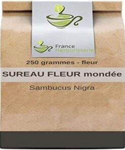 Kräutertee Holunderblüte VOLLSTÄNDIG 250 GRS Sambucus nigra